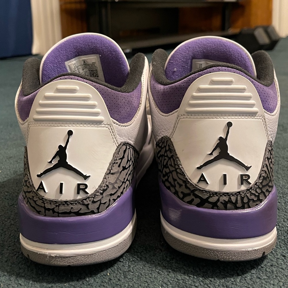 Dark Iris 3s Air Jordan